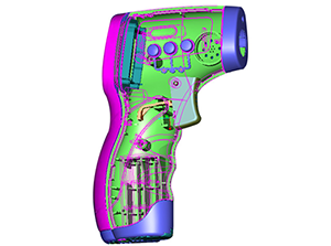 電子體溫槍的模（mó）具設計與體溫槍模具（jù）注塑（sù）